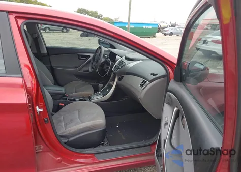 2013 Hyundai Elantra Gls z USA, uszkodzony, nr VIN 5NPDH4AE0DH431636